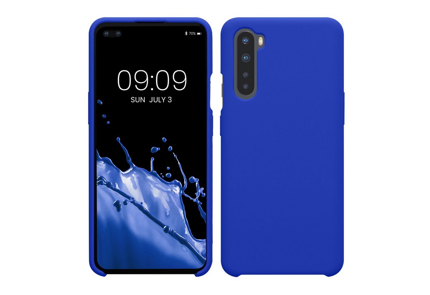 kwmobile Handyhülle Hülle für OnePlus Nord, Hülle Silikon gummiert - Handyhülle - Handy Case Cover von kwmobile