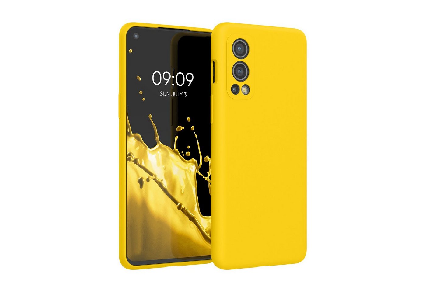 kwmobile Handyhülle Hülle für OnePlus Nord 2 5G, Hülle Silikon gummiert - Handyhülle - Handy Case Cover kwmobile Handyhülle Hülle für OnePlus Nord 2 5G, Hülle Silikon gummiert - Handyhülle - Handy Case Cover von kwmobile