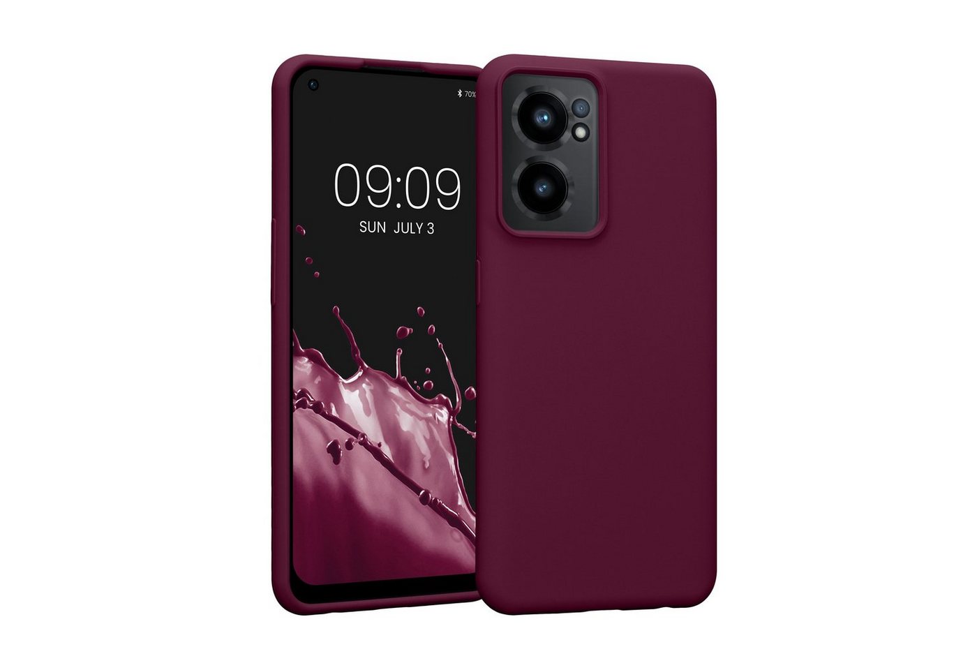 kwmobile Handyhülle Hülle für OnePlus Nord CE 2 5G, Hülle Silikon gummiert - Handyhülle - Handy Case Cover von kwmobile