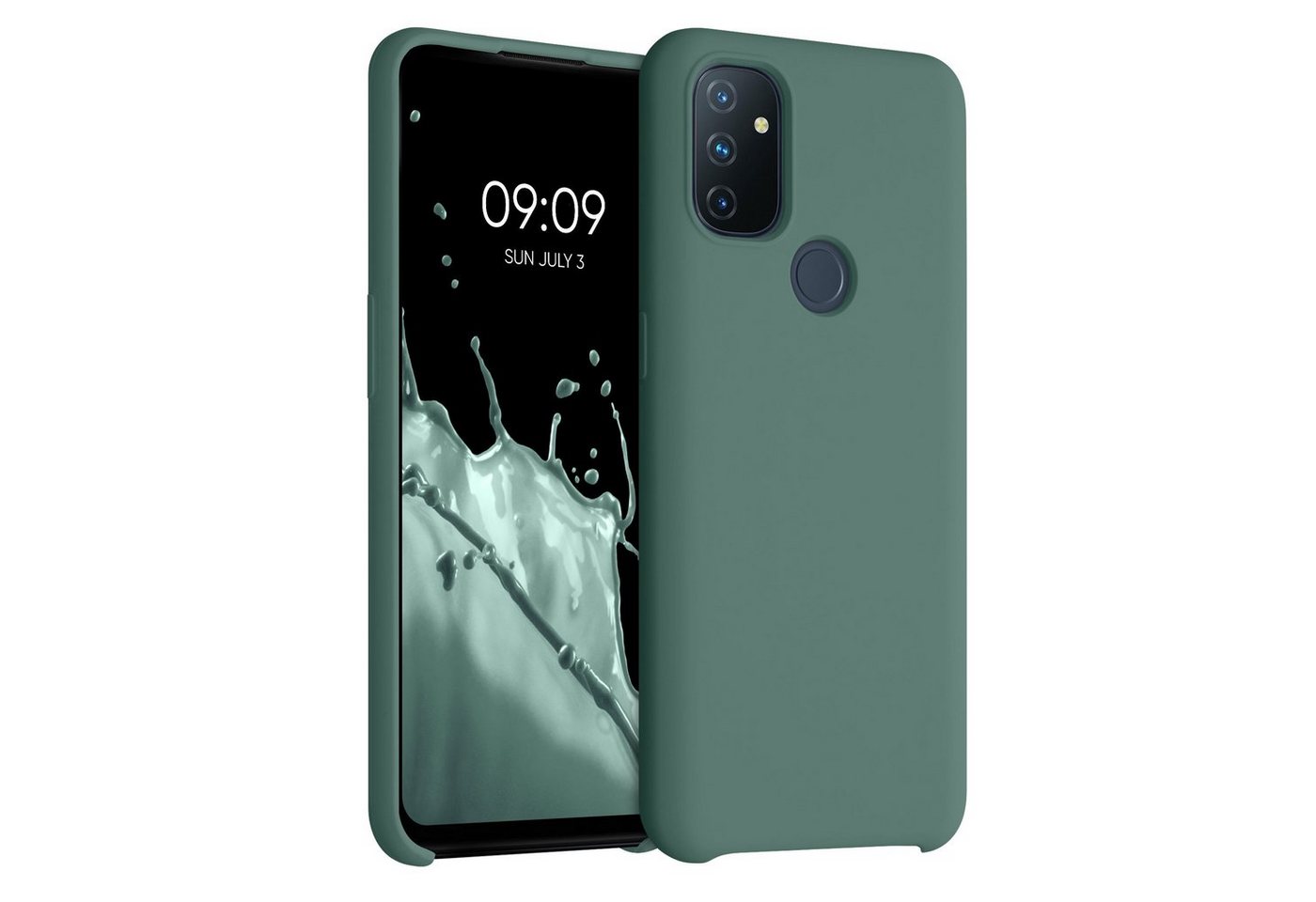 kwmobile Handyhülle Hülle für OnePlus Nord N100, Hülle Silikon gummiert - Handyhülle - Handy Case Cover von kwmobile