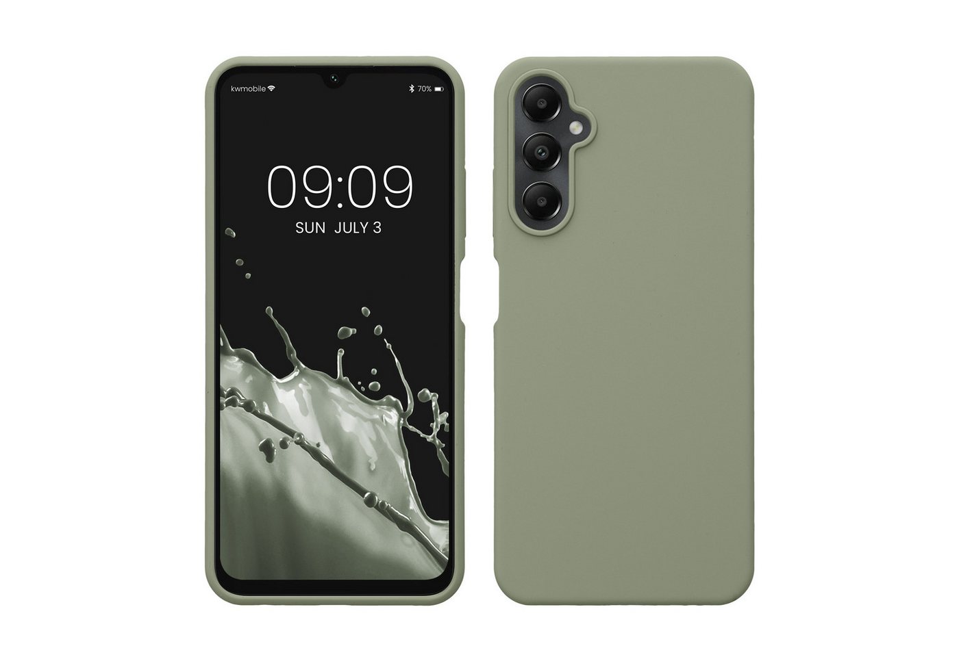 kwmobile Handyhülle Hülle für Samsung Galaxy A05s, Hülle Silikon gummiert - Handyhülle - Handy Case Cover kwmobile Handyhülle Hülle für Samsung Galaxy A05s, Hülle Silikon gummiert - Handyhülle - Handy Case Cover von kwmobile