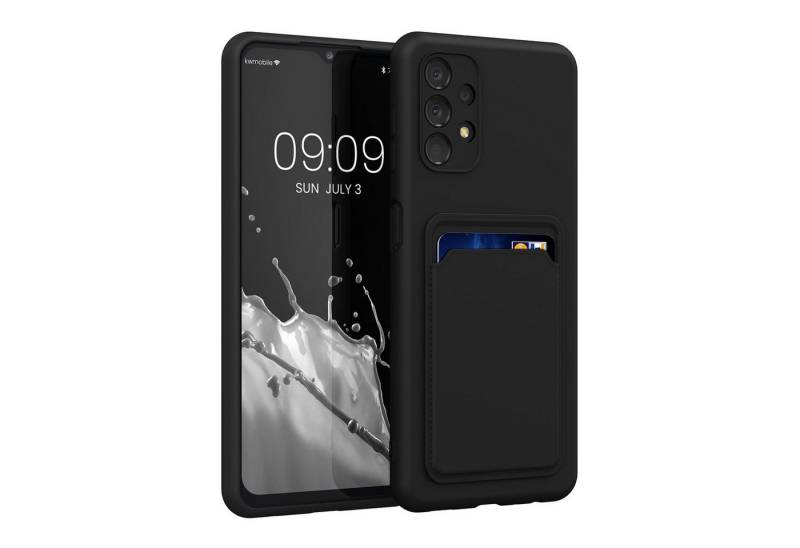 kwmobile Handyhülle Hülle für Samsung Galaxy A13 4G, Handyhülle mit Fach für Karten - Handy Cover Case von kwmobile