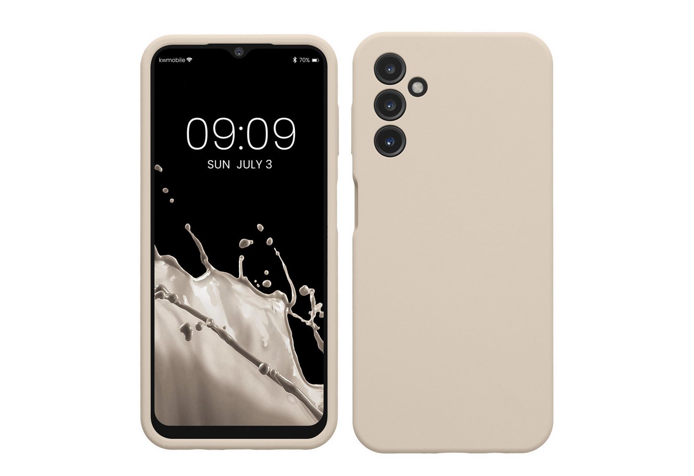 kwmobile Handyhülle Hülle für Samsung Galaxy A14 5G, Hülle Silikon gummiert - Handyhülle - Handy Case Cover kwmobile Handyhülle Hülle für Samsung Galaxy A14 5G, Hülle Silikon gummiert - Handyhülle - Handy Case Cover von kwmobile