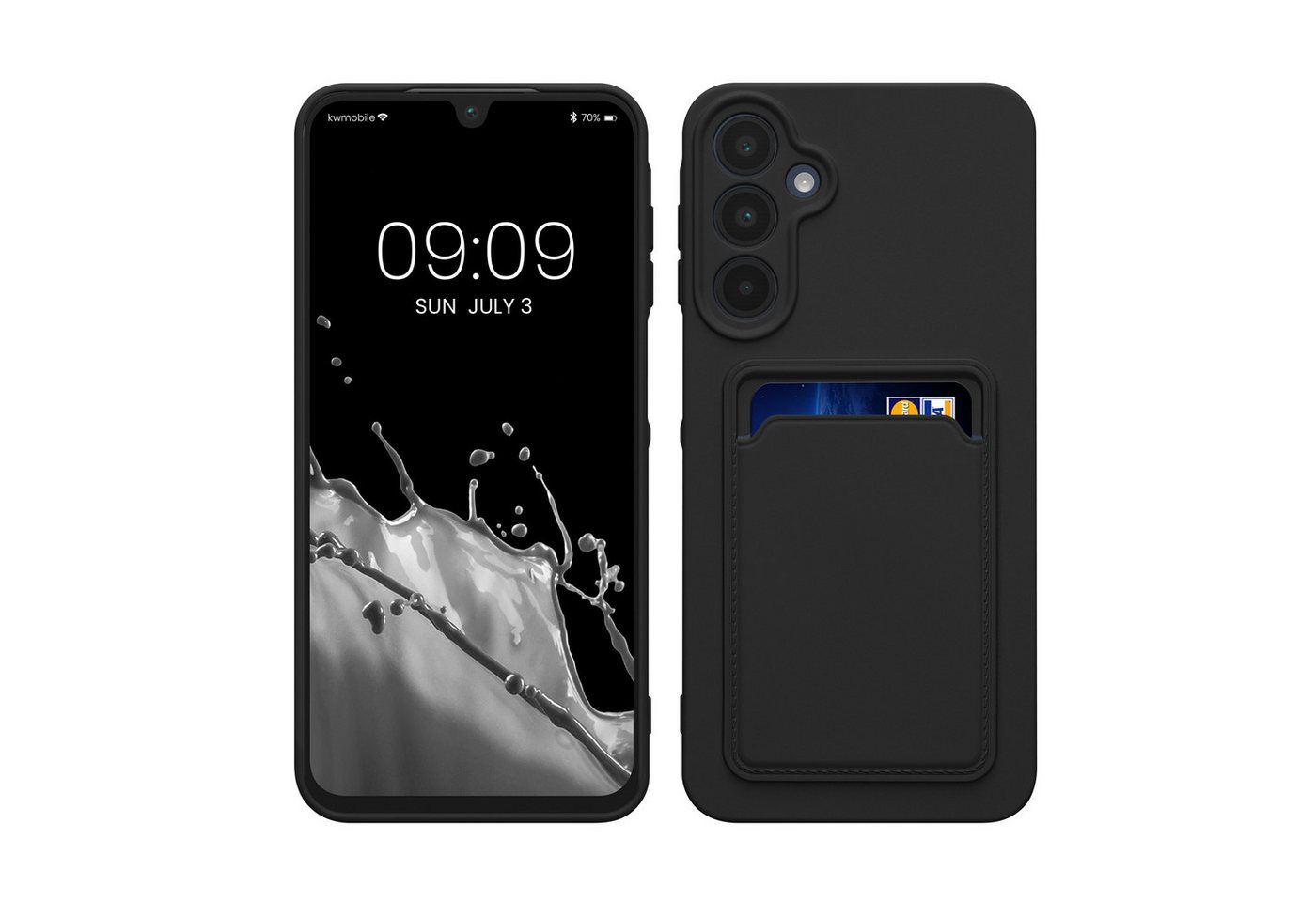 kwmobile Handyhülle Hülle für Samsung Galaxy A16 5G, Handyhülle mit Fach für Karten - Handy Cover Case kwmobile Handyhülle Hülle für Samsung Galaxy A16 5G, Handyhülle mit Fach für Karten - Handy Cover Case von kwmobile