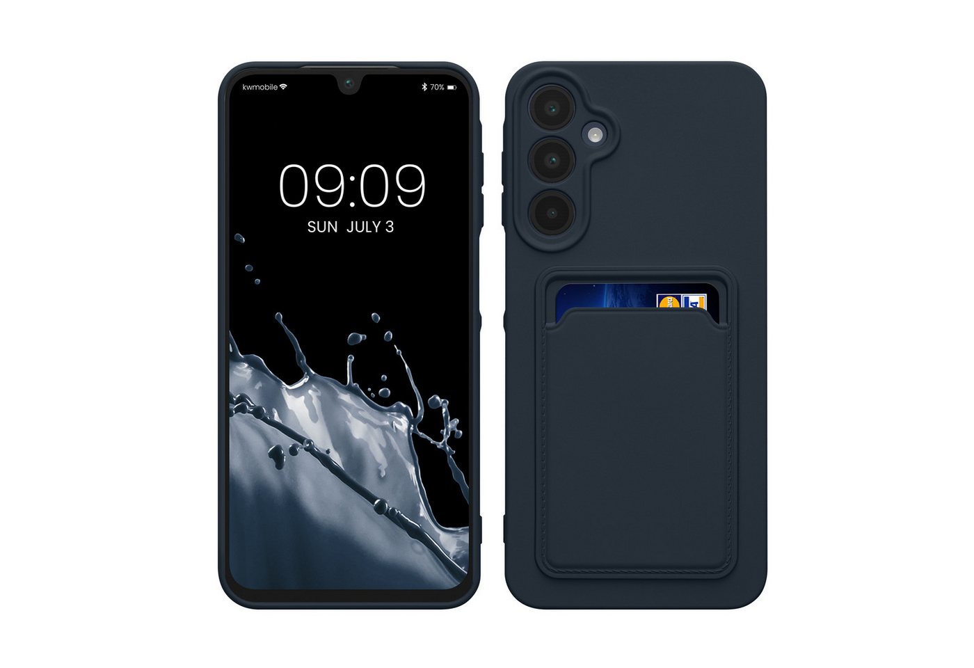 kwmobile Handyhülle Hülle für Samsung Galaxy A16 5G, Handyhülle mit Fach für Karten - Handy Cover Case kwmobile Handyhülle Hülle für Samsung Galaxy A16 5G, Handyhülle mit Fach für Karten - Handy Cover Case von kwmobile