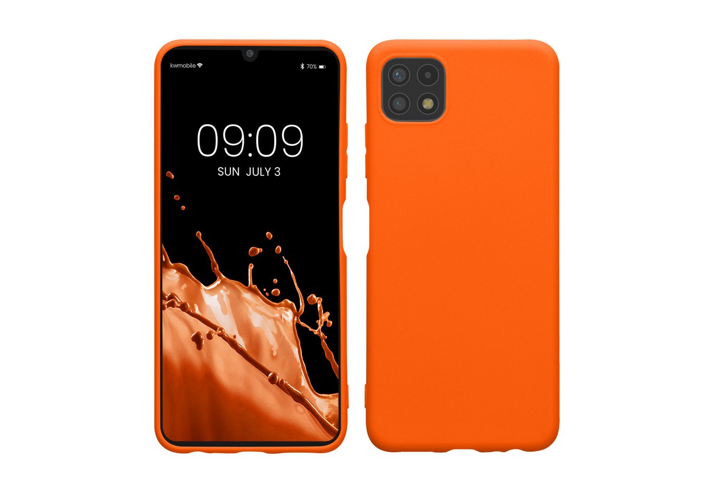 kwmobile Handyhülle Hülle für Samsung Galaxy A22 5G, Hülle Silikon - Soft Handyhülle - Handy Case Cover kwmobile Handyhülle Hülle für Samsung Galaxy A22 5G, Hülle Silikon - Soft Handyhülle - Handy Case Cover von kwmobile