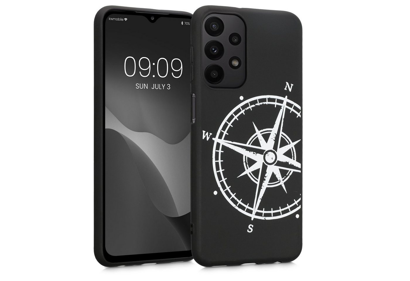 kwmobile Handyhülle Hülle für Samsung Galaxy A23 4G / 5G, Handyhülle Silikon Case kwmobile Handyhülle Hülle für Samsung Galaxy A23 4G / 5G, Handyhülle Silikon Case von kwmobile