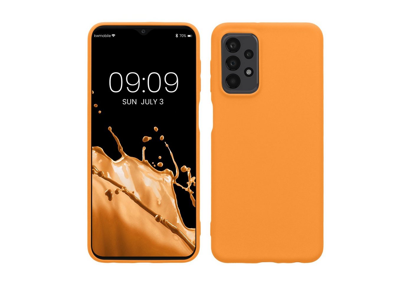 kwmobile Handyhülle Hülle für Samsung Galaxy A23 4G / 5G, Hülle Silikon - Soft Handyhülle - Handy Case Cover von kwmobile