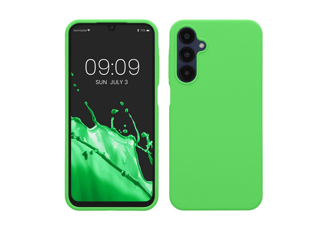 kwmobile Handyhülle Hülle für Samsung Galaxy A25, Hülle Silikon gummiert - Handyhülle - Handy Case Cover kwmobile Handyhülle Hülle für Samsung Galaxy A25, Hülle Silikon gummiert - Handyhülle - Handy Case Cover von kwmobile