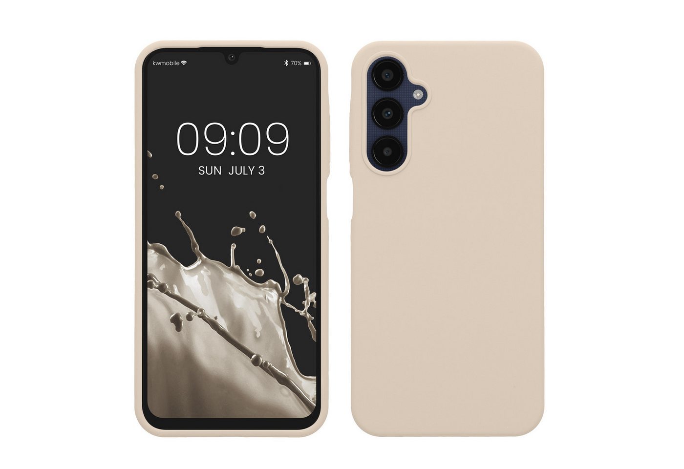 kwmobile Handyhülle Hülle für Samsung Galaxy A25, Hülle Silikon gummiert - Handyhülle - Handy Case Cover kwmobile Handyhülle Hülle für Samsung Galaxy A25, Hülle Silikon gummiert - Handyhülle - Handy Case Cover von kwmobile