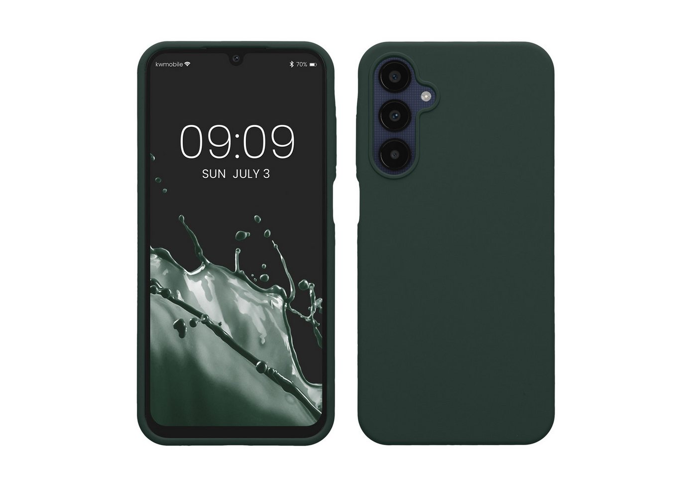 kwmobile Handyhülle Hülle für Samsung Galaxy A25, Hülle Silikon gummiert - Handyhülle - Handy Case Cover kwmobile Handyhülle Hülle für Samsung Galaxy A25, Hülle Silikon gummiert - Handyhülle - Handy Case Cover von kwmobile
