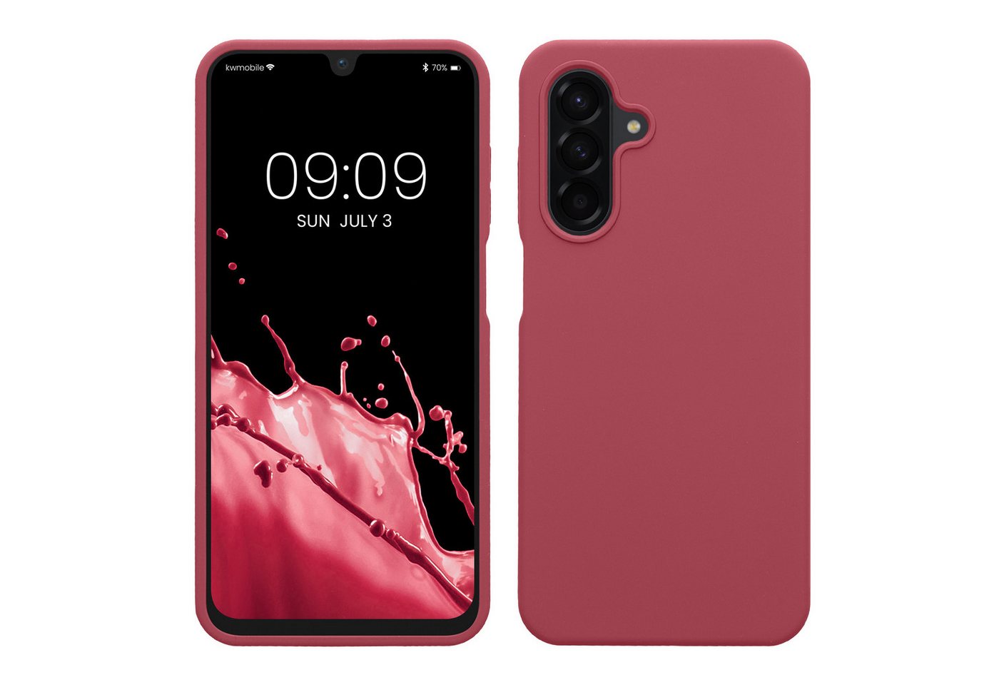 kwmobile Handyhülle Hülle für Samsung Galaxy A26 5G, Hülle Silikon gummiert - Handyhülle - Handy Case Cover kwmobile Handyhülle Hülle für Samsung Galaxy A26 5G, Hülle Silikon gummiert - Handyhülle - Handy Case Cover von kwmobile