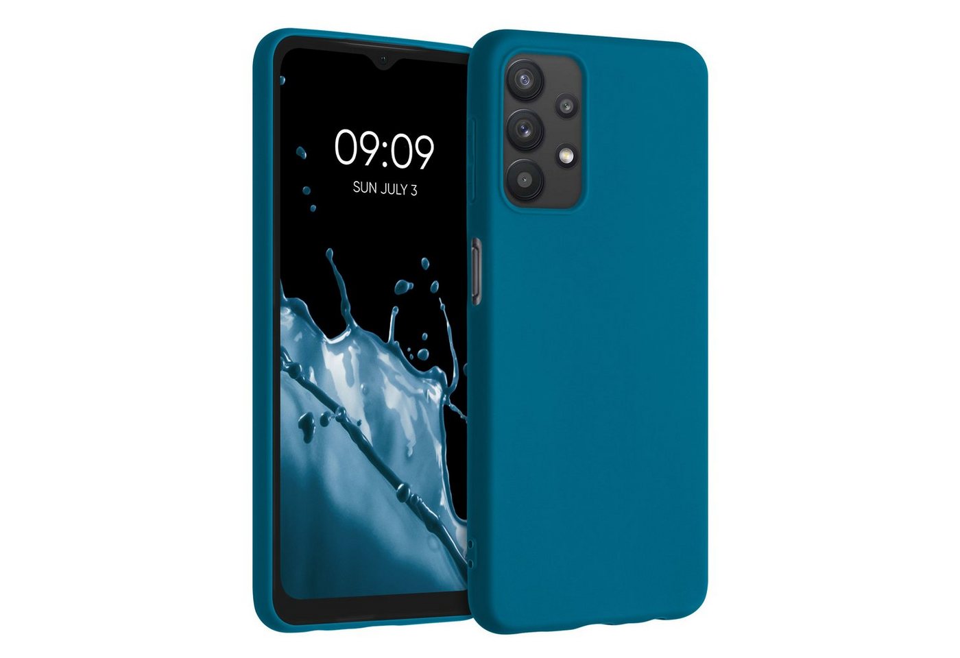 kwmobile Handyhülle Hülle für Samsung Galaxy A32 5G, Hülle Silikon - Soft Handyhülle - Handy Case Cover - Veilchen Lila von kwmobile