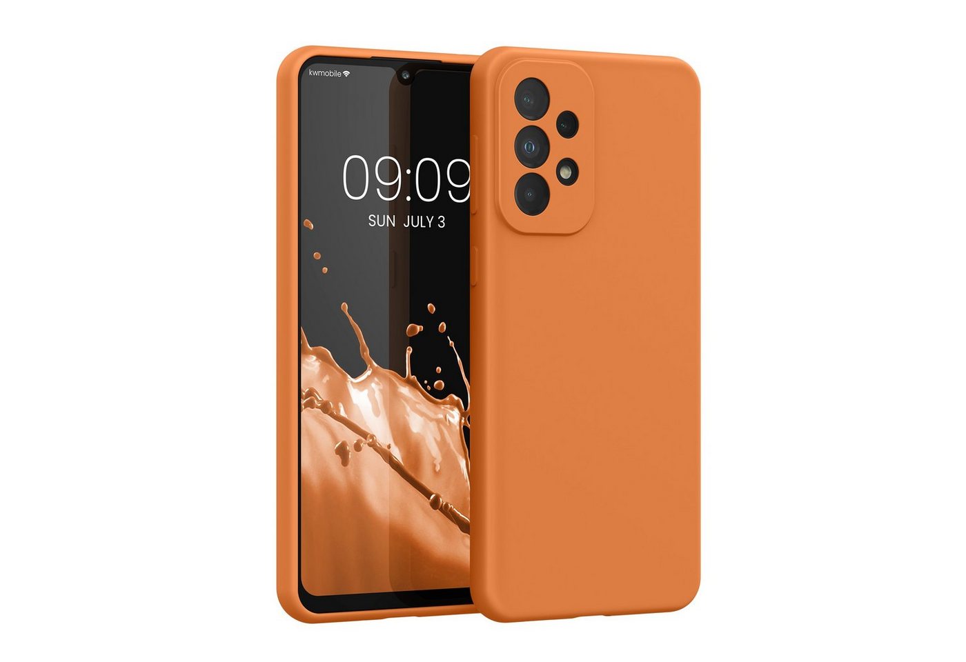 kwmobile Handyhülle Hülle für Samsung Galaxy A33 5G, Hülle Silikon gummiert - Handyhülle - Handy Case Cover kwmobile Handyhülle Hülle für Samsung Galaxy A33 5G, Hülle Silikon gummiert - Handyhülle - Handy Case Cover von kwmobile