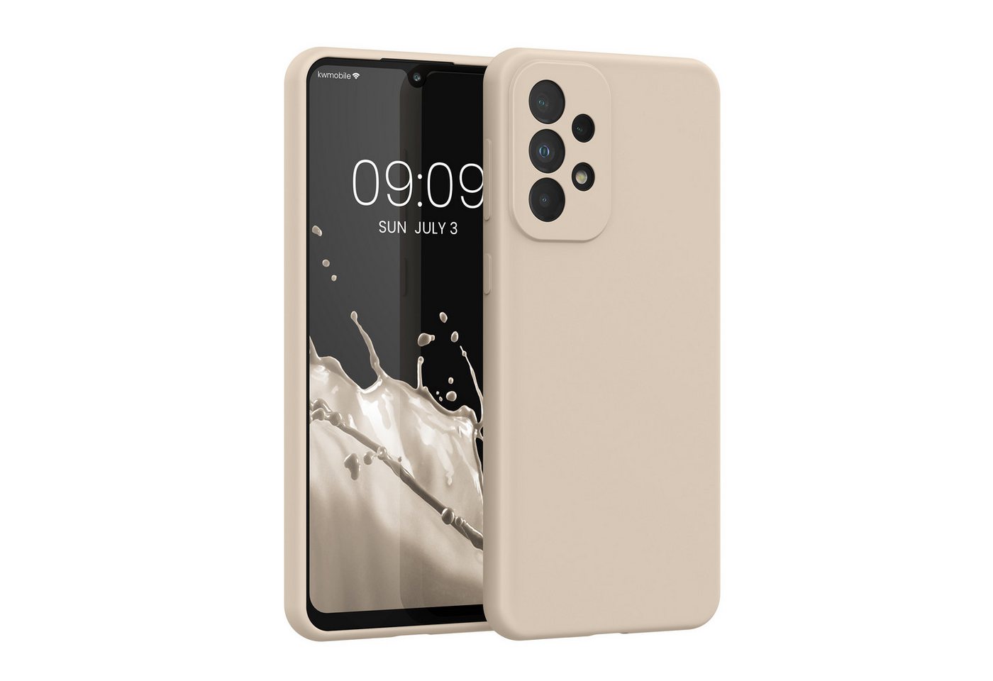 kwmobile Handyhülle Hülle für Samsung Galaxy A33 5G, Hülle Silikon gummiert - Handyhülle - Handy Case Cover kwmobile Handyhülle Hülle für Samsung Galaxy A33 5G, Hülle Silikon gummiert - Handyhülle - Handy Case Cover von kwmobile
