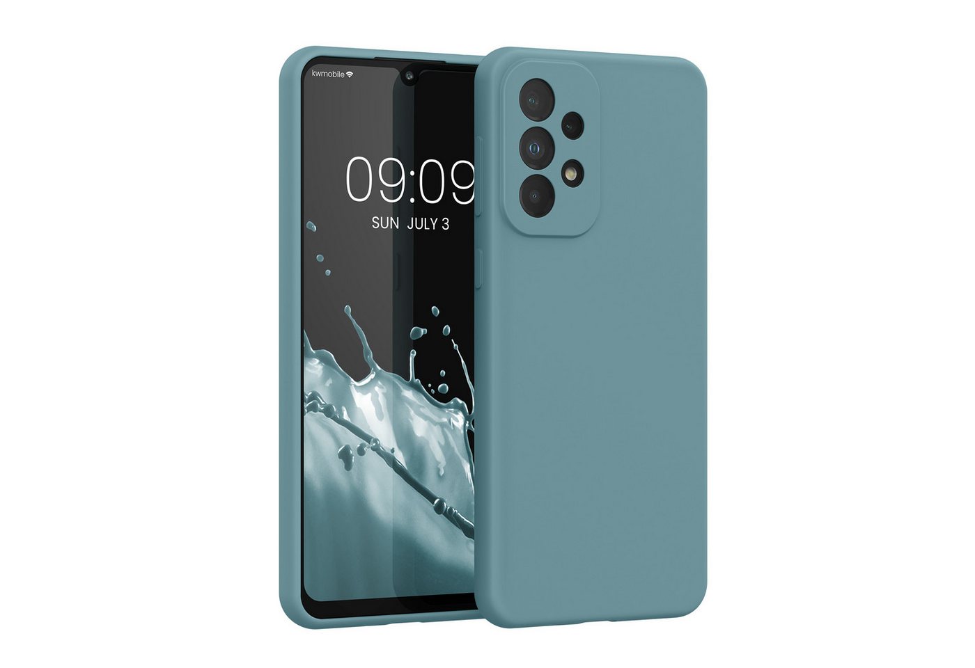 kwmobile Handyhülle Hülle für Samsung Galaxy A33 5G, Hülle Silikon gummiert - Handyhülle - Handy Case Cover kwmobile Handyhülle Hülle für Samsung Galaxy A33 5G, Hülle Silikon gummiert - Handyhülle - Handy Case Cover von kwmobile