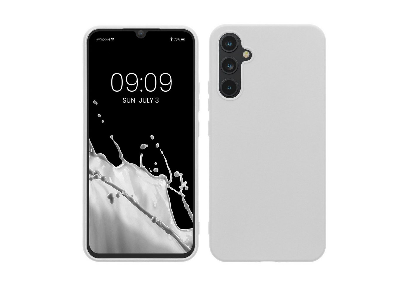 kwmobile Handyhülle Hülle für Samsung Galaxy A34 5G, Hülle Silikon - Soft Handyhülle - Handy Case Cover kwmobile Handyhülle Hülle für Samsung Galaxy A34 5G, Hülle Silikon - Soft Handyhülle - Handy Case Cover von kwmobile