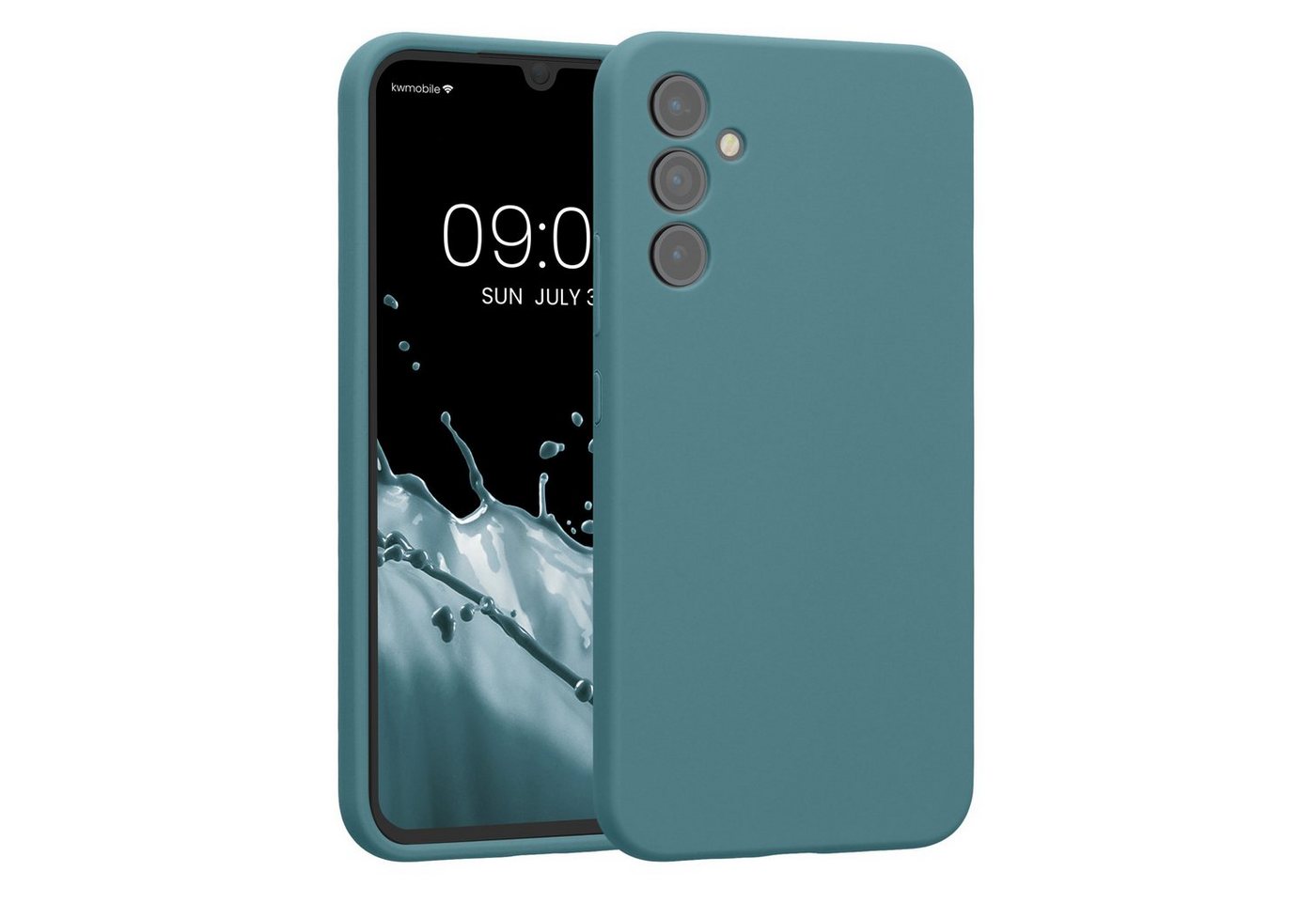 kwmobile Handyhülle Hülle für Samsung Galaxy A34 5G, Hülle Silikon gummiert - Handyhülle - Handy Case in Antique Stone kwmobile Handyhülle Hülle für Samsung Galaxy A34 5G, Hülle Silikon gummiert - Handyhülle - Handy Case in Antique Stone von kwmobile