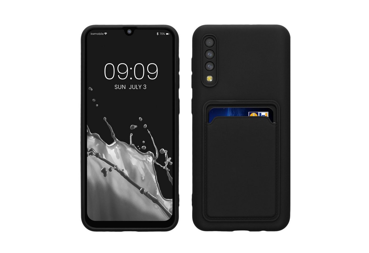 kwmobile Handyhülle Hülle für Samsung Galaxy A50, Handyhülle mit Fach für Karten - Handy Cover Case kwmobile Handyhülle Hülle für Samsung Galaxy A50, Handyhülle mit Fach für Karten - Handy Cover Case von kwmobile