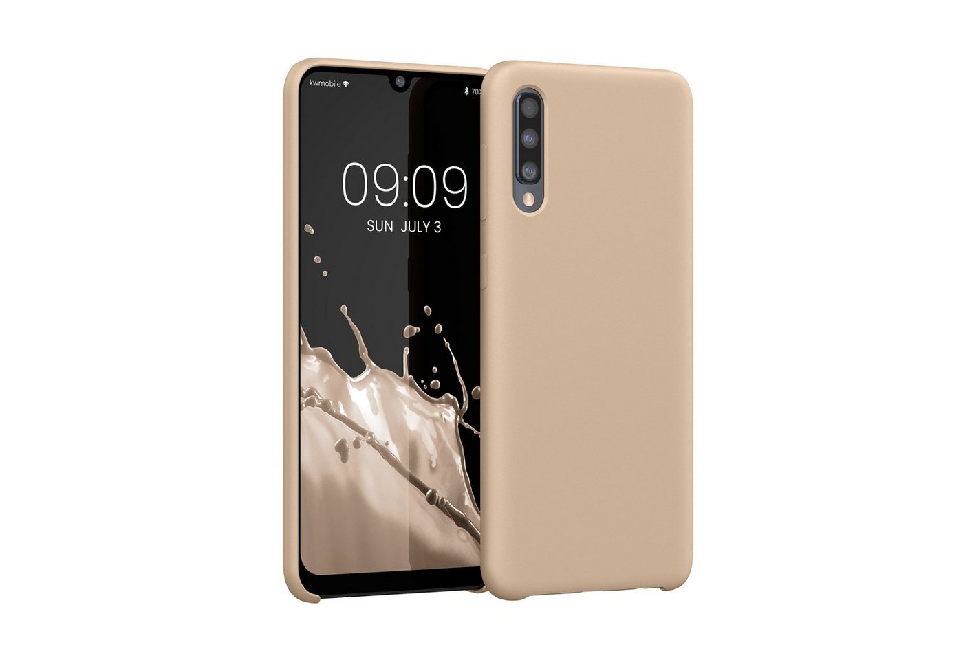 kwmobile Handyhülle Hülle für Samsung Galaxy A50, Hülle Silikon gummiert - Handyhülle - Handy Case Cover kwmobile Handyhülle Hülle für Samsung Galaxy A50, Hülle Silikon gummiert - Handyhülle - Handy Case Cover von kwmobile