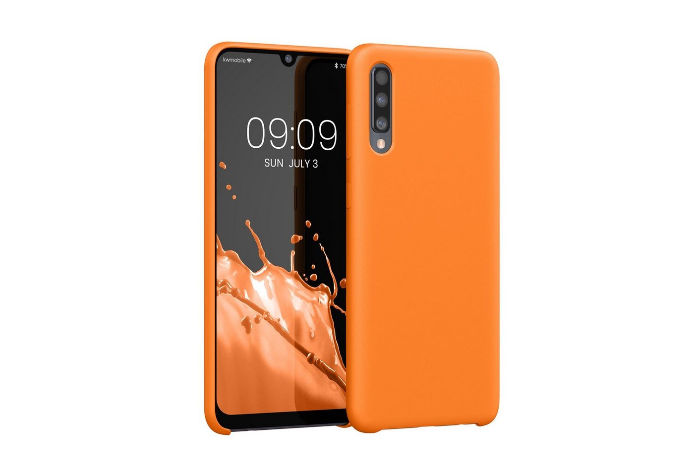 kwmobile Handyhülle Hülle für Samsung Galaxy A50, Hülle Silikon gummiert - Handyhülle - Handy Case Cover kwmobile Handyhülle Hülle für Samsung Galaxy A50, Hülle Silikon gummiert - Handyhülle - Handy Case Cover von kwmobile