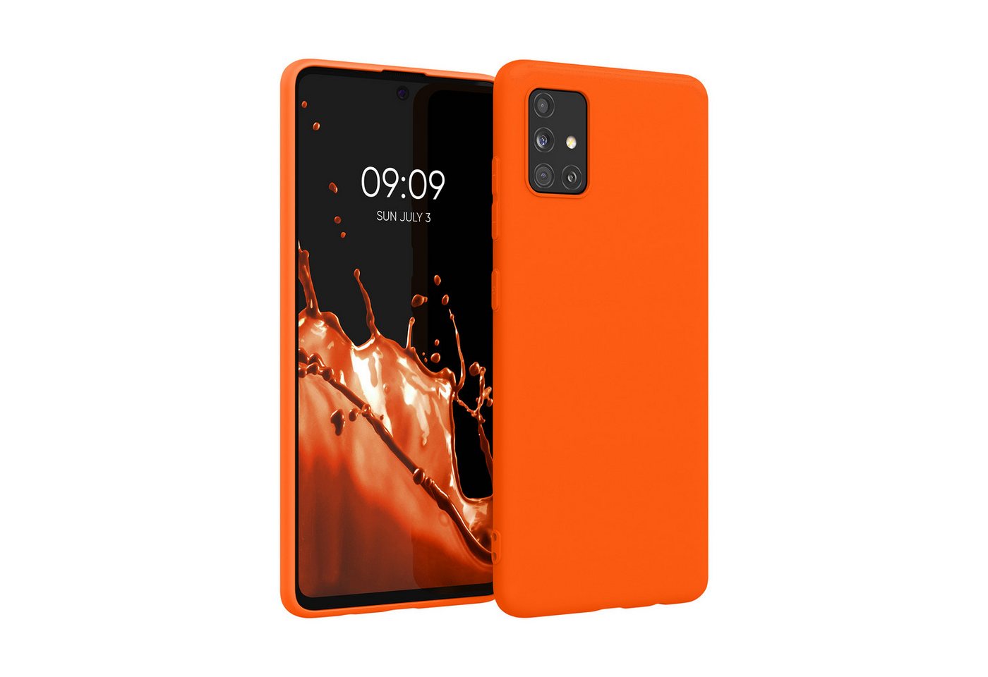 kwmobile Handyhülle Hülle für Samsung Galaxy A51, Hülle Silikon - Soft Handyhülle - Handy Case Cover kwmobile Handyhülle Hülle für Samsung Galaxy A51, Hülle Silikon - Soft Handyhülle - Handy Case Cover von kwmobile
