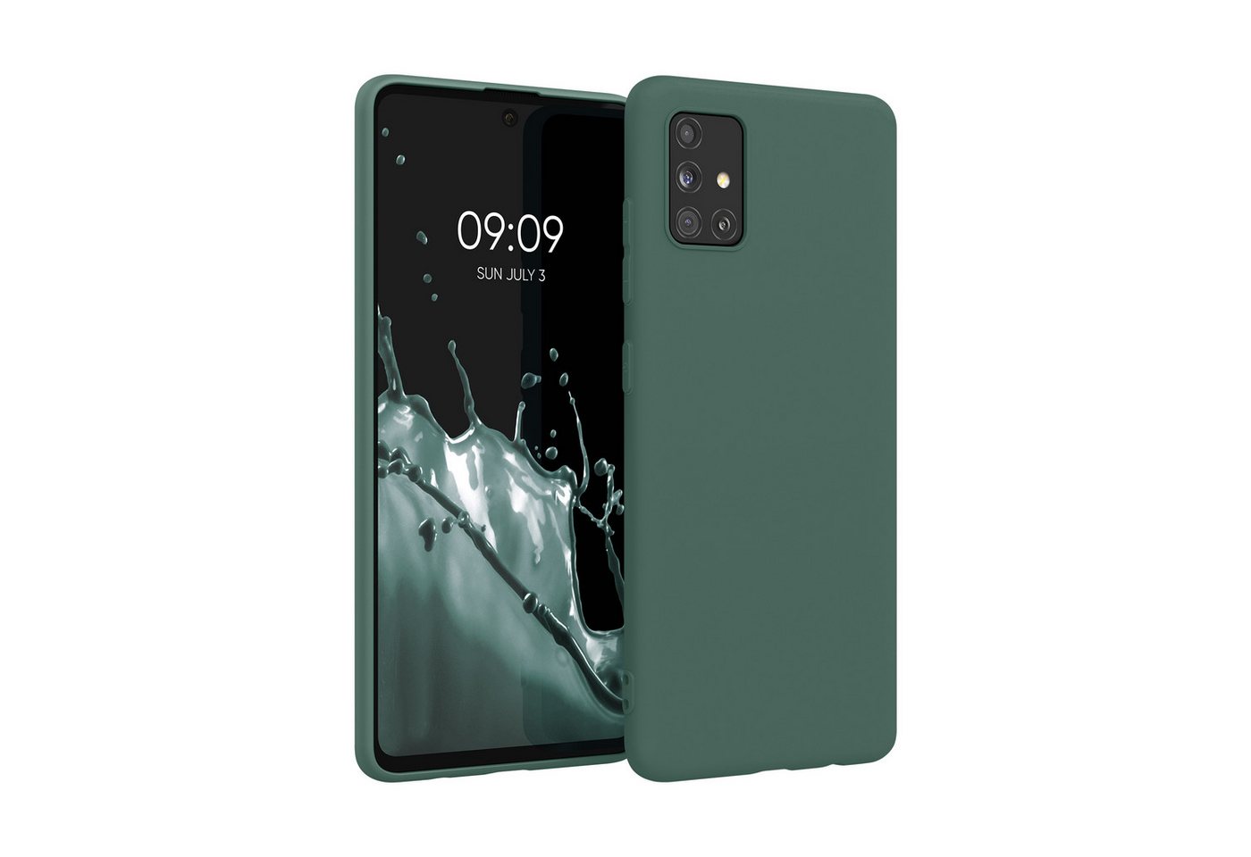 kwmobile Handyhülle Hülle für Samsung Galaxy A51, Hülle Silikon - Soft Handyhülle - Handy Case Cover kwmobile Handyhülle Hülle für Samsung Galaxy A51, Hülle Silikon - Soft Handyhülle - Handy Case Cover von kwmobile