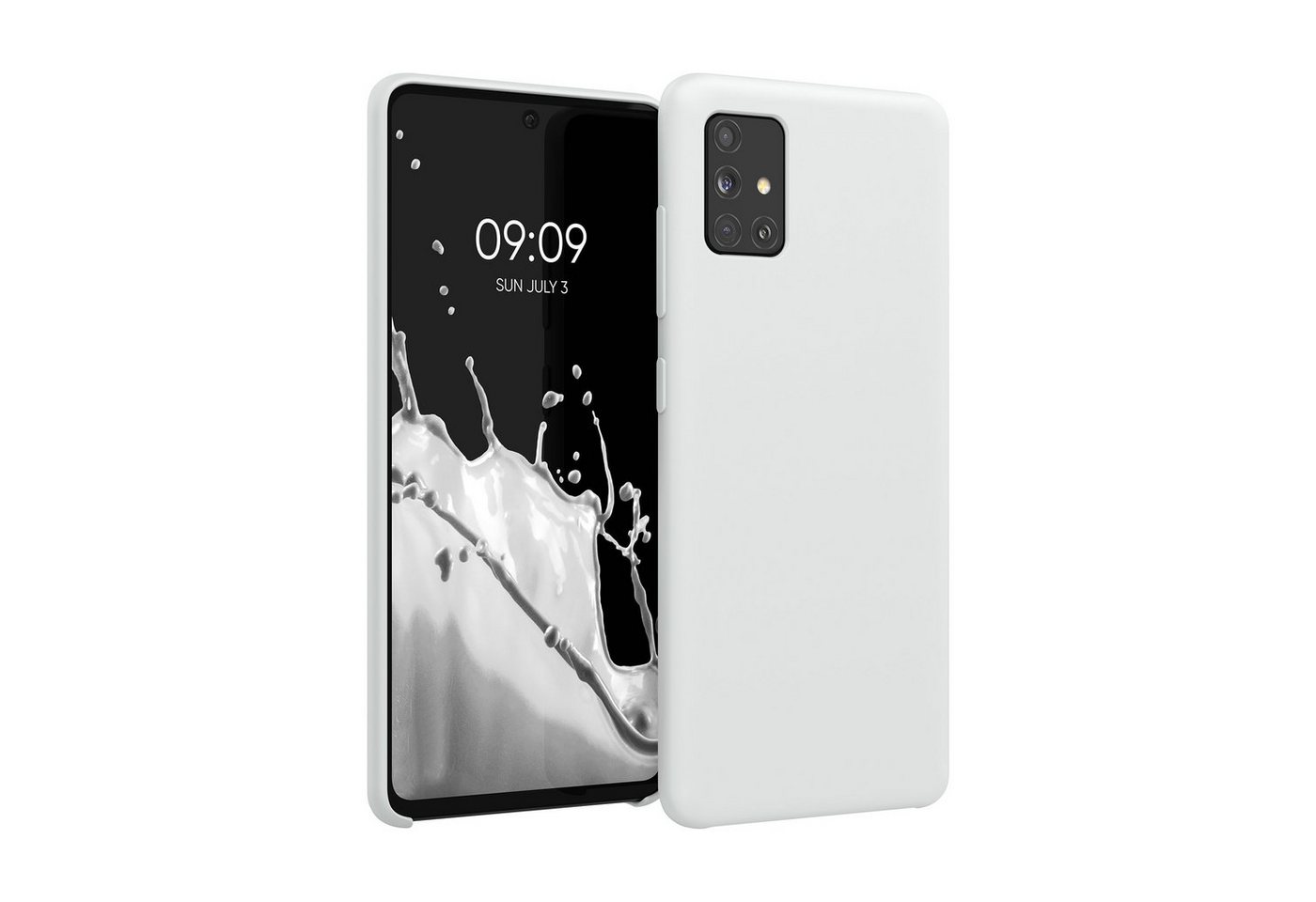 kwmobile Handyhülle Hülle für Samsung Galaxy A51, Hülle Silikon gummiert - Handyhülle - Handy Case Cover kwmobile Handyhülle Hülle für Samsung Galaxy A51, Hülle Silikon gummiert - Handyhülle - Handy Case Cover von kwmobile