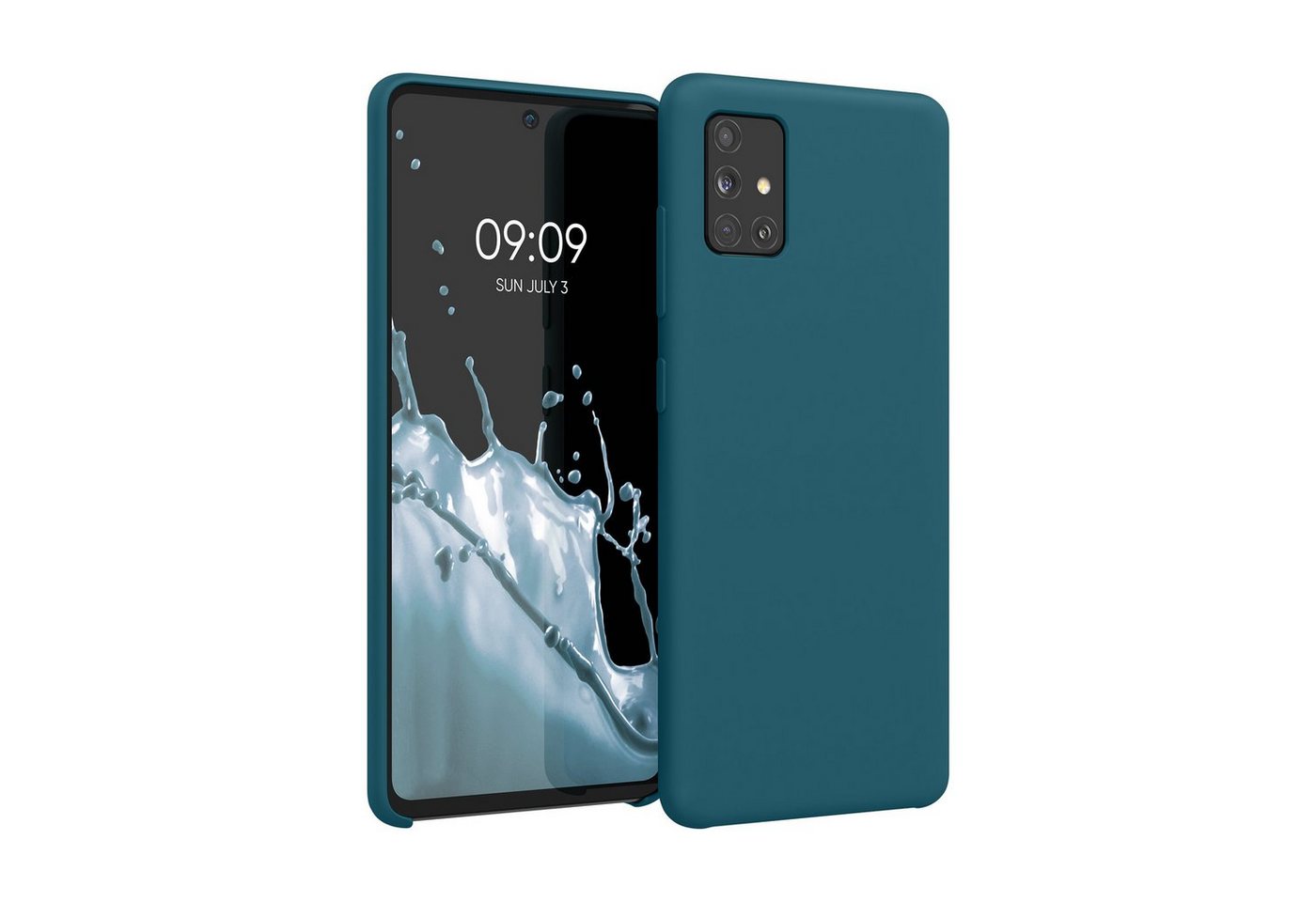 kwmobile Handyhülle Hülle für Samsung Galaxy A51, Hülle Silikon gummiert - Handyhülle - Handy Case Cover kwmobile Handyhülle Hülle für Samsung Galaxy A51, Hülle Silikon gummiert - Handyhülle - Handy Case Cover von kwmobile