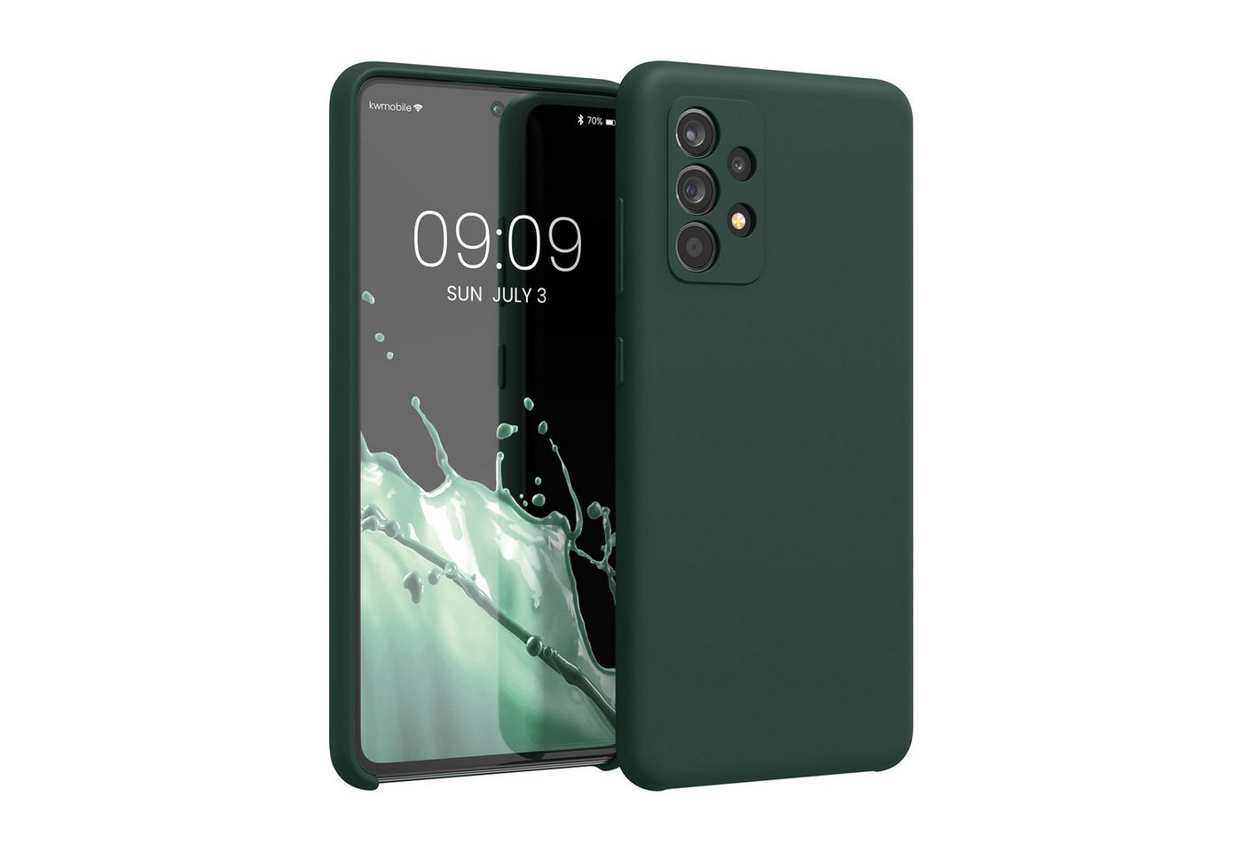 kwmobile Handyhülle Hülle für Samsung Galaxy A52 / A52 5G / A52s 5G, Hülle Silikon gummiert - Handyhülle - Handy Case Cover kwmobile Handyhülle Hülle für Samsung Galaxy A52 / A52 5G / A52s 5G, Hülle Silikon gummiert - Handyhülle - Handy Case Cover von kwmobile