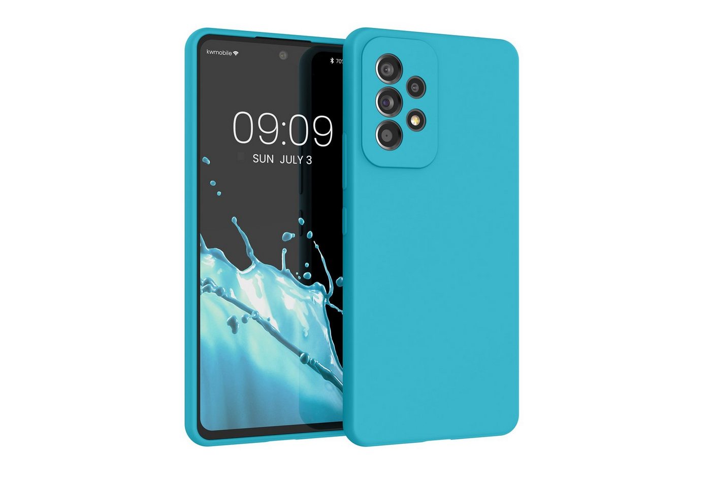 kwmobile Handyhülle Hülle für Samsung Galaxy A53 5G, Hülle Silikon gummiert - Handyhülle - Handy Case Cover kwmobile Handyhülle Hülle für Samsung Galaxy A53 5G, Hülle Silikon gummiert - Handyhülle - Handy Case Cover von kwmobile