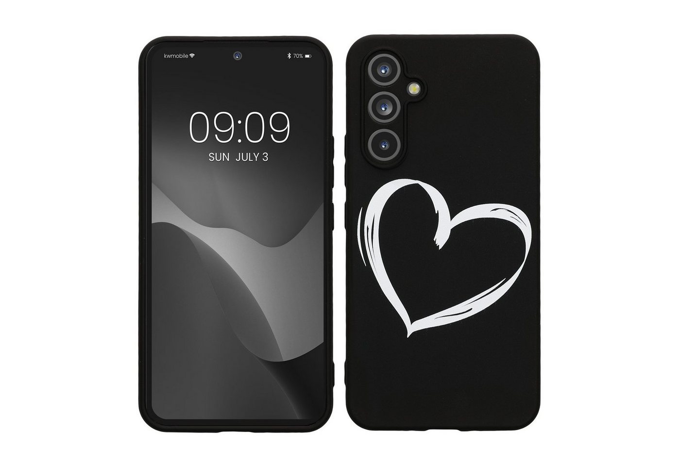 kwmobile Handyhülle Hülle für Samsung Galaxy A54 5G, Handyhülle Silikon Case von kwmobile