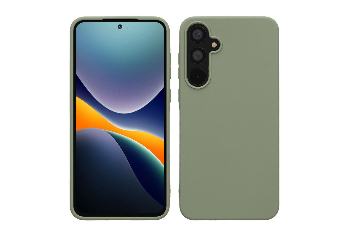 kwmobile Handyhülle Hülle für Samsung Galaxy A55 5G, Hülle Silikon - Soft Handyhülle - Handy Case Cover von kwmobile