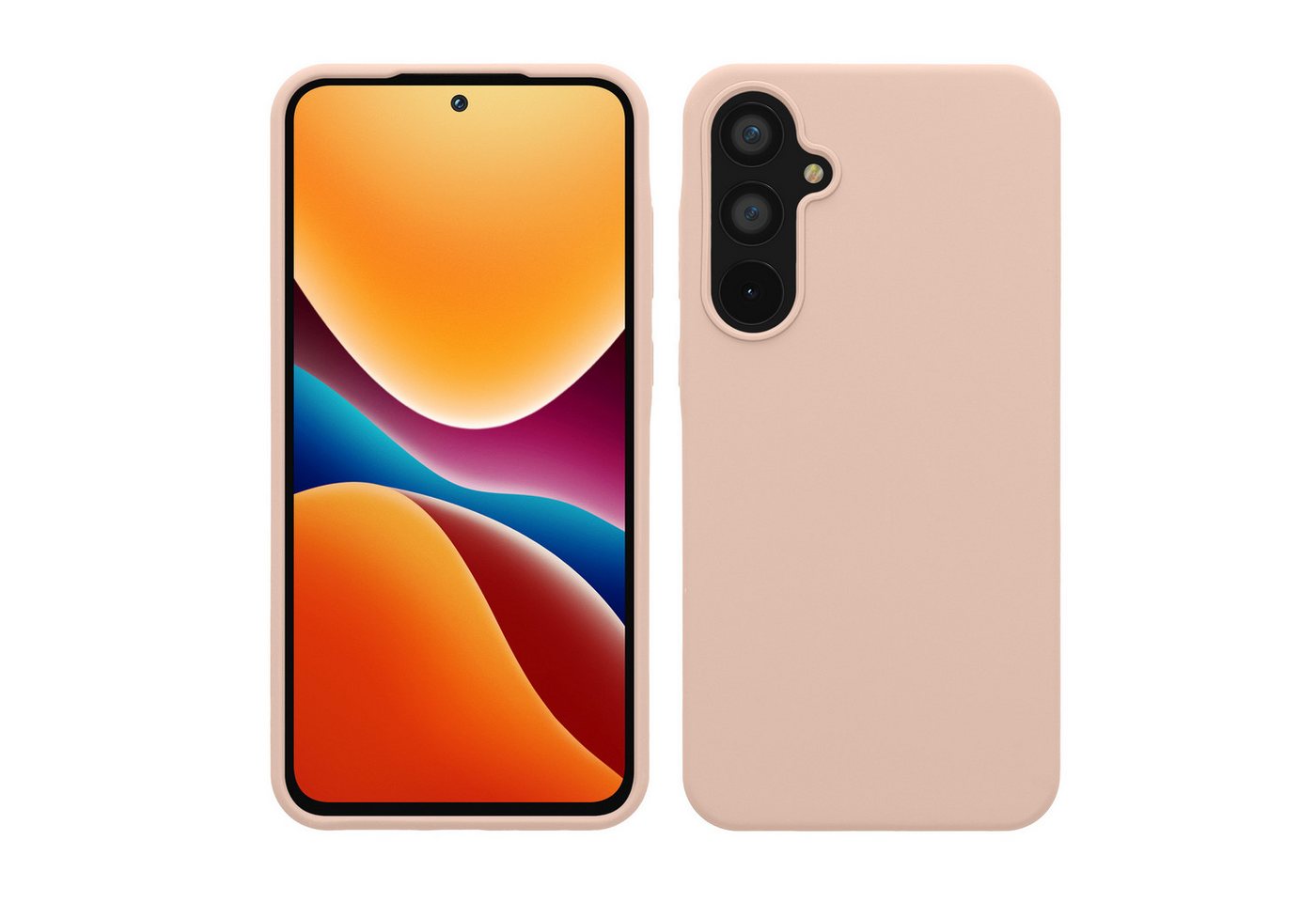 kwmobile Handyhülle Hülle für Samsung Galaxy A55 5G, Hülle Silikon gummiert - Handyhülle - Handy Case Cover von kwmobile