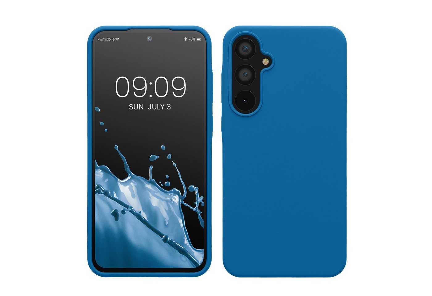 kwmobile Handyhülle Hülle für Samsung Galaxy A55 5G, Hülle Silikon gummiert - Handyhülle - Handy Case Cover kwmobile Handyhülle Hülle für Samsung Galaxy A55 5G, Hülle Silikon gummiert - Handyhülle - Handy Case Cover von kwmobile