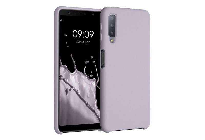 kwmobile Handyhülle Hülle für Samsung Galaxy A7 (2018), Hülle Silikon gummiert - Handyhülle - Handy Case Cover von kwmobile