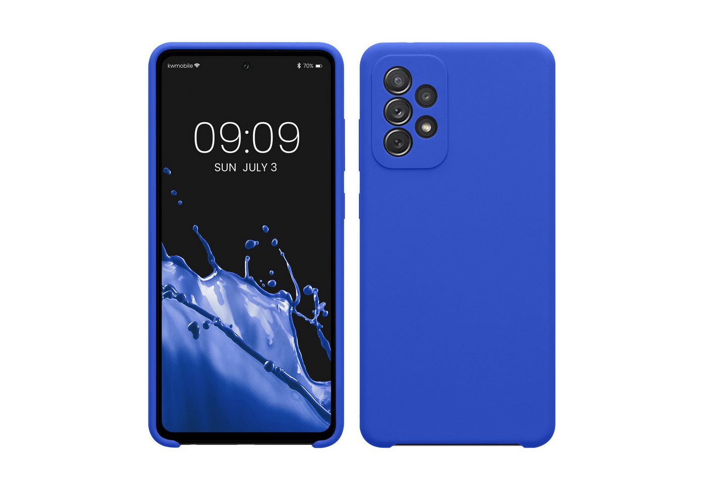 kwmobile Handyhülle Hülle für Samsung Galaxy A72, Hülle Silikon gummiert - Handyhülle - Handy Case Cover kwmobile Handyhülle Hülle für Samsung Galaxy A72, Hülle Silikon gummiert - Handyhülle - Handy Case Cover von kwmobile