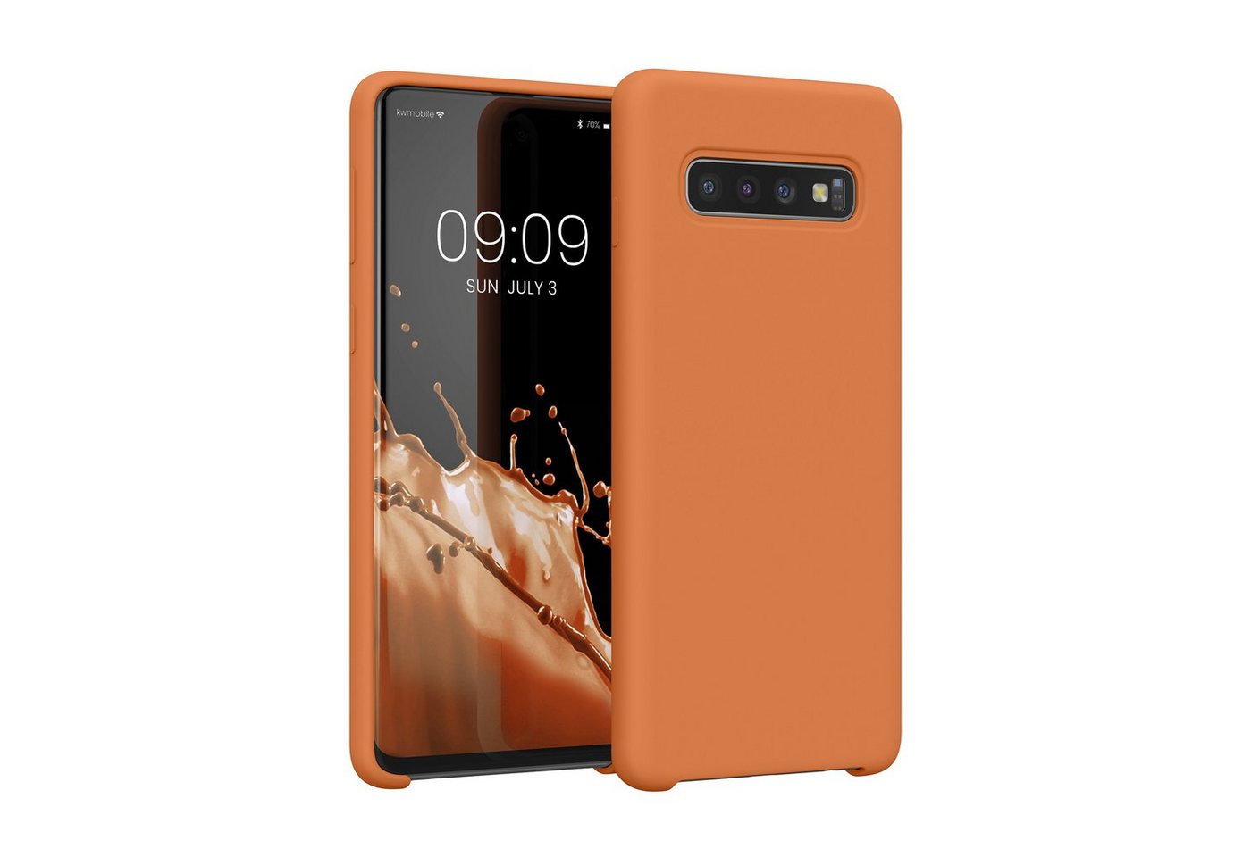 kwmobile Handyhülle Hülle für Samsung Galaxy S10, Hülle Silikon gummiert - Handyhülle - Handy Case Cover von kwmobile