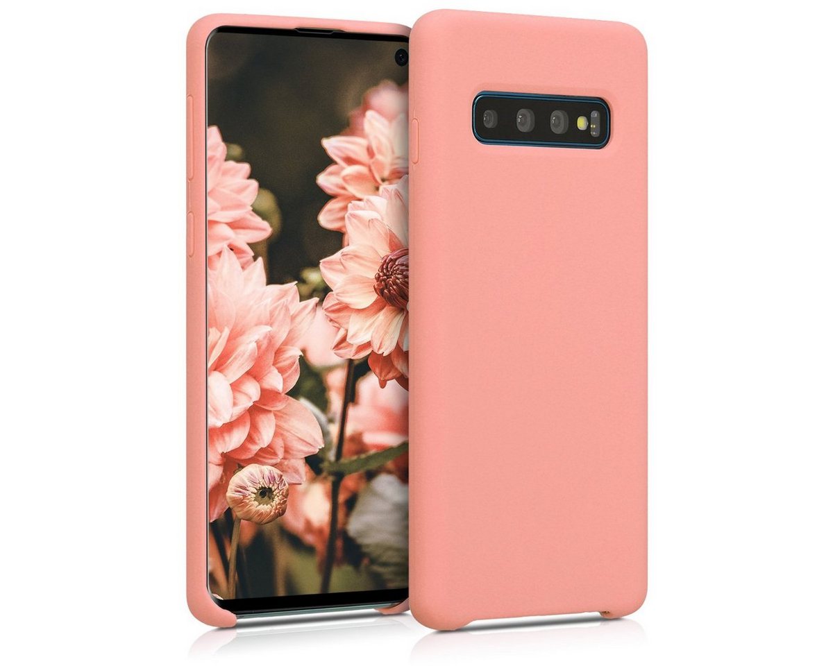 kwmobile Handyhülle Hülle für Samsung Galaxy S10, Hülle Silikon gummiert - Handyhülle - Handy Case Cover kwmobile Handyhülle Hülle für Samsung Galaxy S10, Hülle Silikon gummiert - Handyhülle - Handy Case Cover von kwmobile
