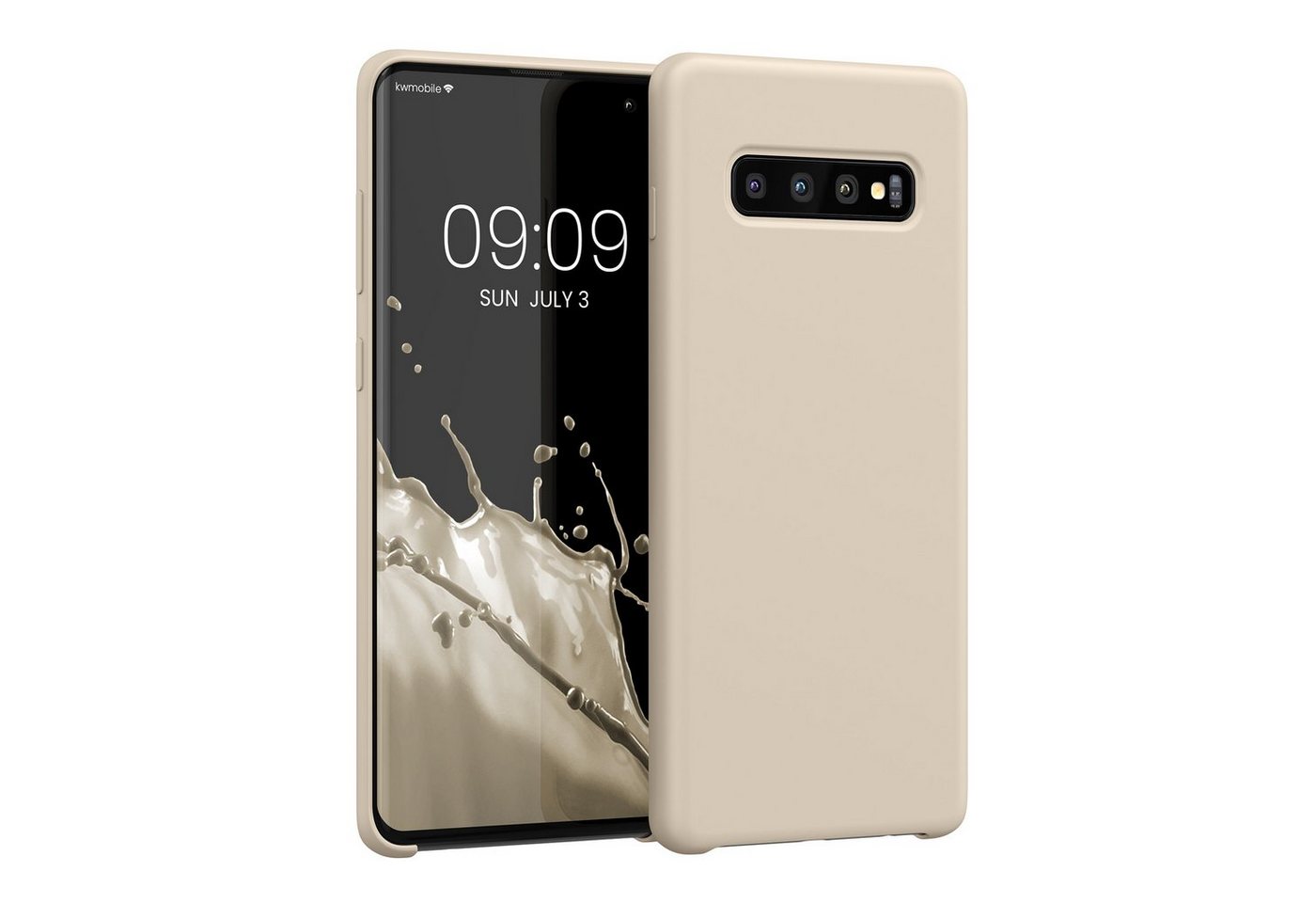 kwmobile Handyhülle Hülle für Samsung Galaxy S10 Plus / S10+, Hülle Silikon gummiert - Handyhülle - Handy Case Cover kwmobile Handyhülle Hülle für Samsung Galaxy S10 Plus / S10+, Hülle Silikon gummiert - Handyhülle - Handy Case Cover von kwmobile