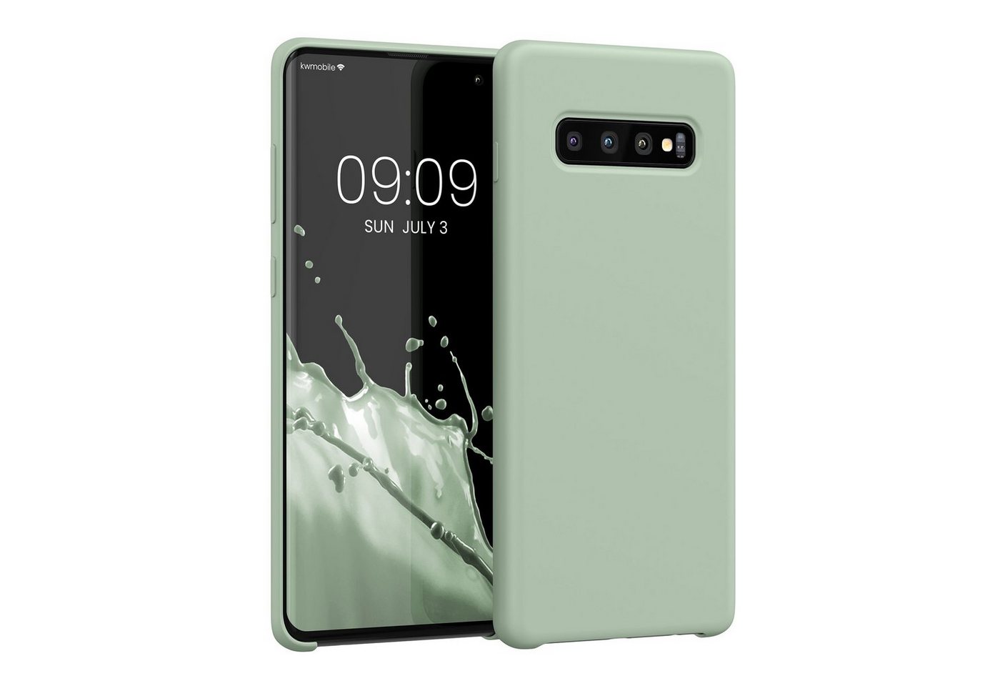 kwmobile Handyhülle Hülle für Samsung Galaxy S10 Plus / S10+, Hülle Silikon gummiert - Handyhülle - Handy Case Cover kwmobile Handyhülle Hülle für Samsung Galaxy S10 Plus / S10+, Hülle Silikon gummiert - Handyhülle - Handy Case Cover von kwmobile