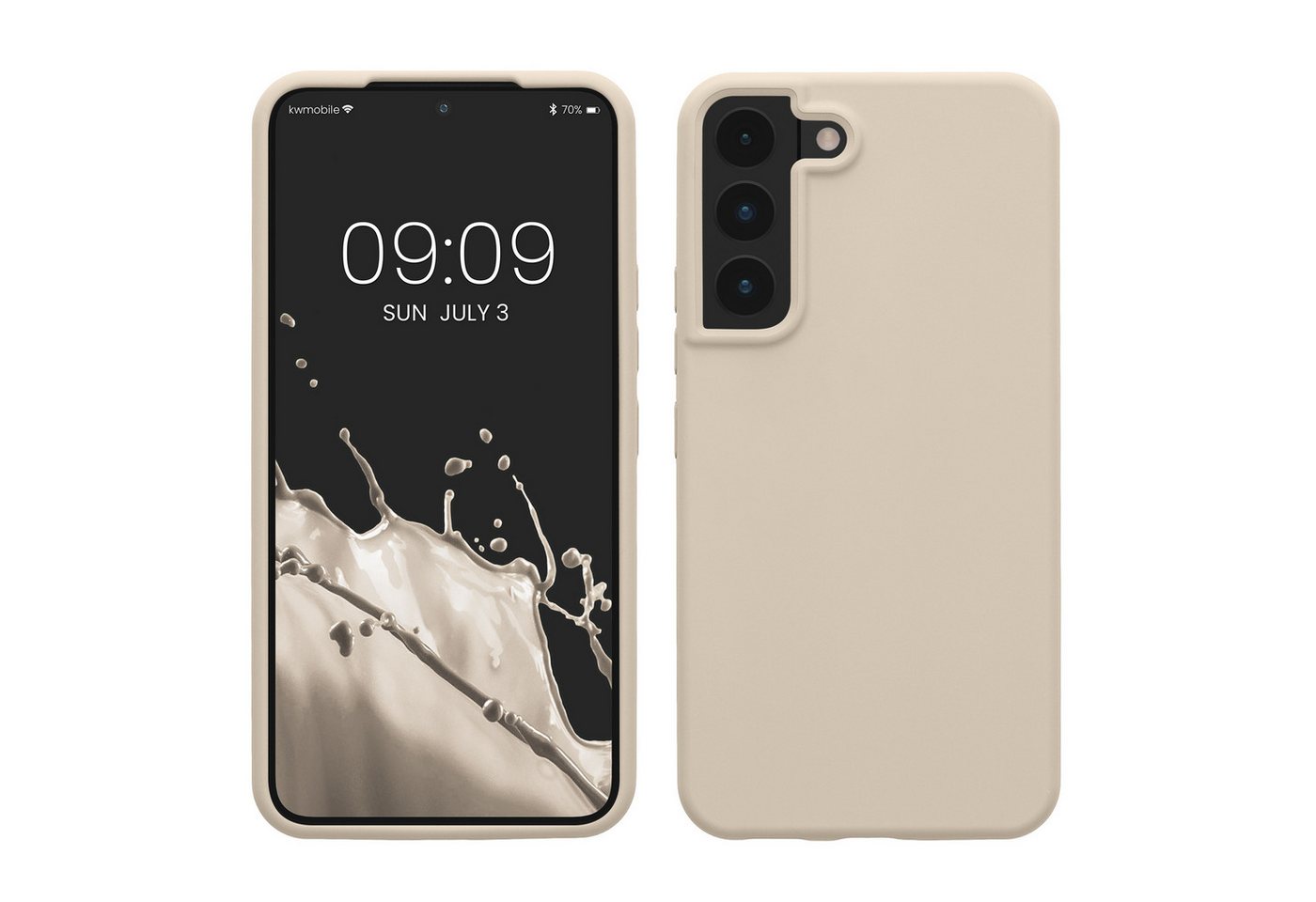 kwmobile Handyhülle Schutzhülle für Samsung S22 Hülle Silikon Case Handyhülle S22, Handyhülle Samsung S22 weiche Oberfläche mit kabellosem Laden kwmobile Handyhülle Schutzhülle für Samsung S22 Hülle Silikon Case Handyhülle S22, Handyhülle Samsung S22 weiche Oberfläche mit kabellosem Laden von kwmobile