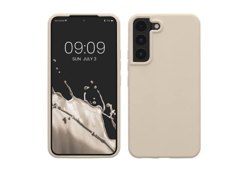 kwmobile Handyhülle Schutzhülle für Samsung S22 Hülle Silikon Case Handyhülle S22, Handyhülle Samsung S22 weiche Oberfläche mit kabellosem Laden von kwmobile