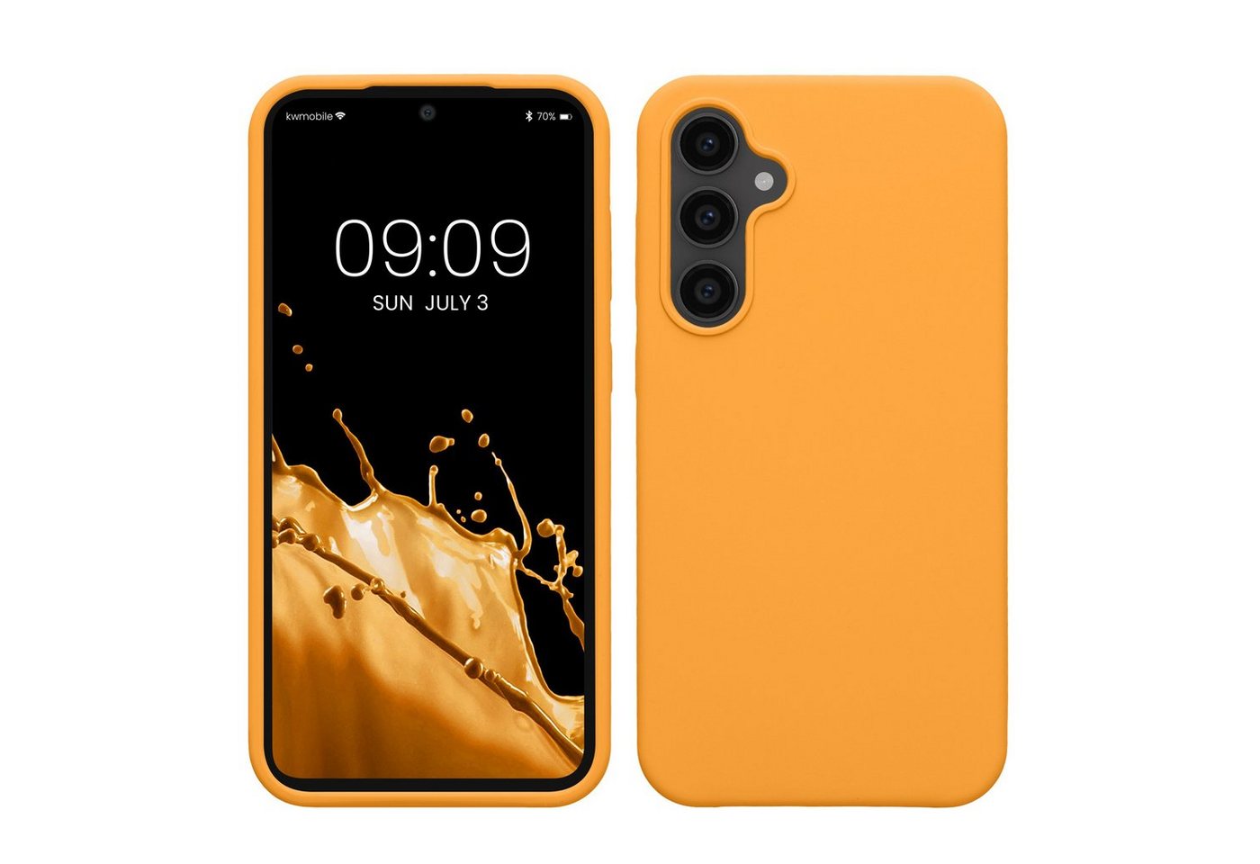 kwmobile Handyhülle Hülle für Samsung Galaxy S23 FE, Hülle Silikon gummiert - Handyhülle - Handy Case Cover kwmobile Handyhülle Hülle für Samsung Galaxy S23 FE, Hülle Silikon gummiert - Handyhülle - Handy Case Cover von kwmobile