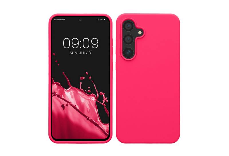 kwmobile Handyhülle Hülle für Samsung Galaxy S24 FE, Hülle Silikon gummiert - Handyhülle - Handy Case Cover von kwmobile