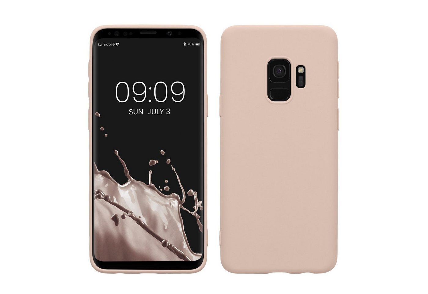 kwmobile Handyhülle Hülle für Samsung Galaxy S9, Hülle Silikon - Soft Handyhülle - Handy Case Cover kwmobile Handyhülle Hülle für Samsung Galaxy S9, Hülle Silikon - Soft Handyhülle - Handy Case Cover von kwmobile