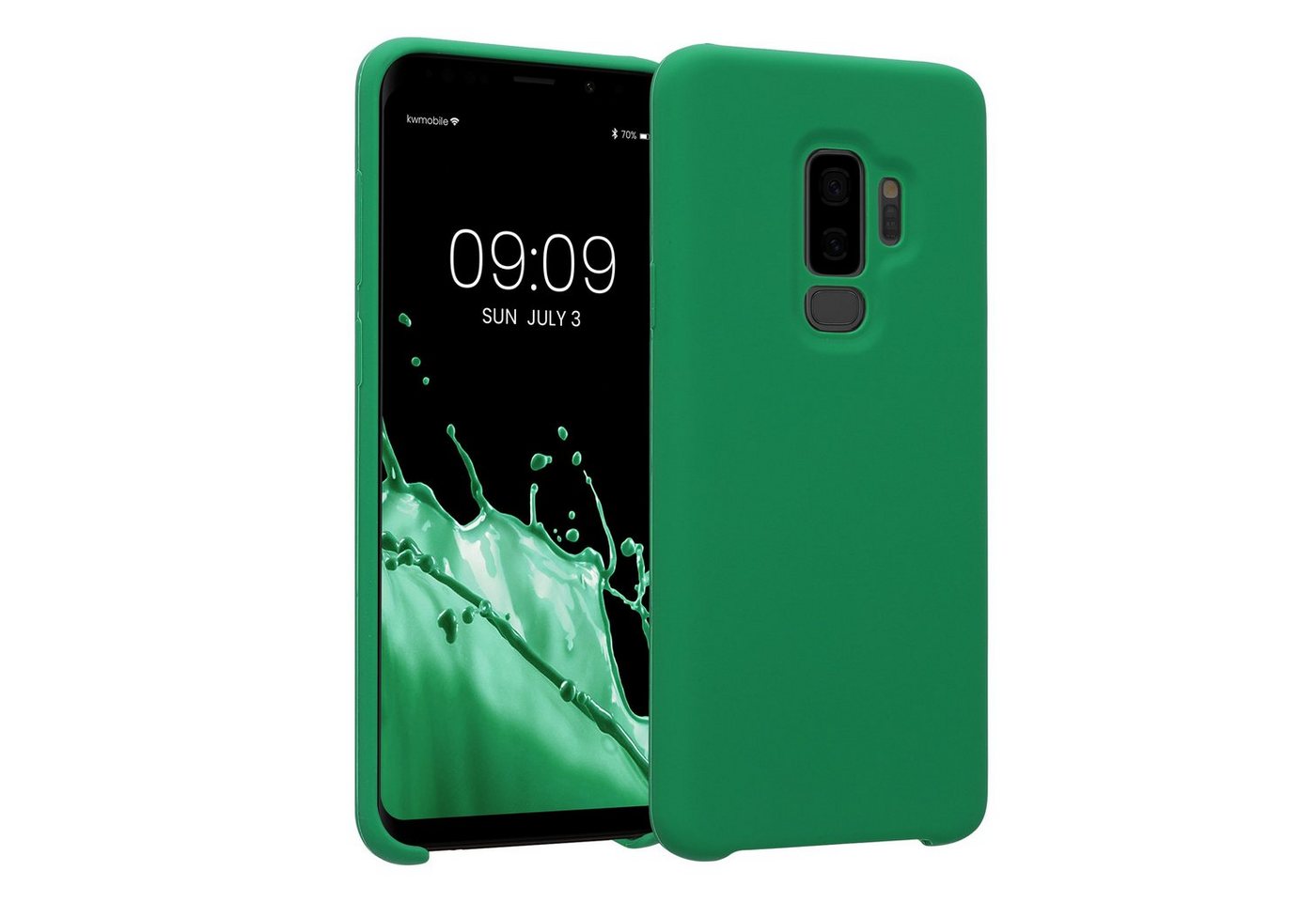 kwmobile Handyhülle Hülle für Samsung Galaxy S9 Plus, Hülle Silikon gummiert - Handyhülle - Handy Case Cover kwmobile Handyhülle Hülle für Samsung Galaxy S9 Plus, Hülle Silikon gummiert - Handyhülle - Handy Case Cover von kwmobile