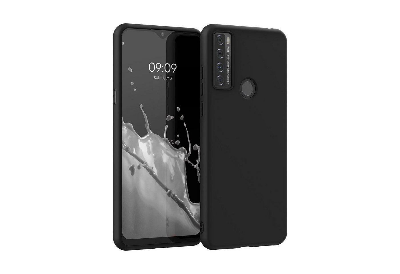 kwmobile Handyhülle Hülle für TCL 20 SE, Hülle Silikon - Soft Handyhülle - Handy Case Cover von kwmobile