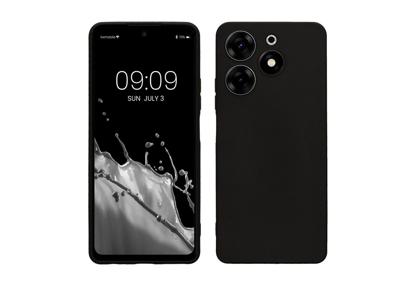 kwmobile Handyhülle Hülle für TECNO Spark 10 Pro, Backcover Silikon - Soft Handyhülle - Handy Case in Schwarz matt kwmobile Handyhülle Hülle für TECNO Spark 10 Pro, Backcover Silikon - Soft Handyhülle - Handy Case in Schwarz matt von kwmobile