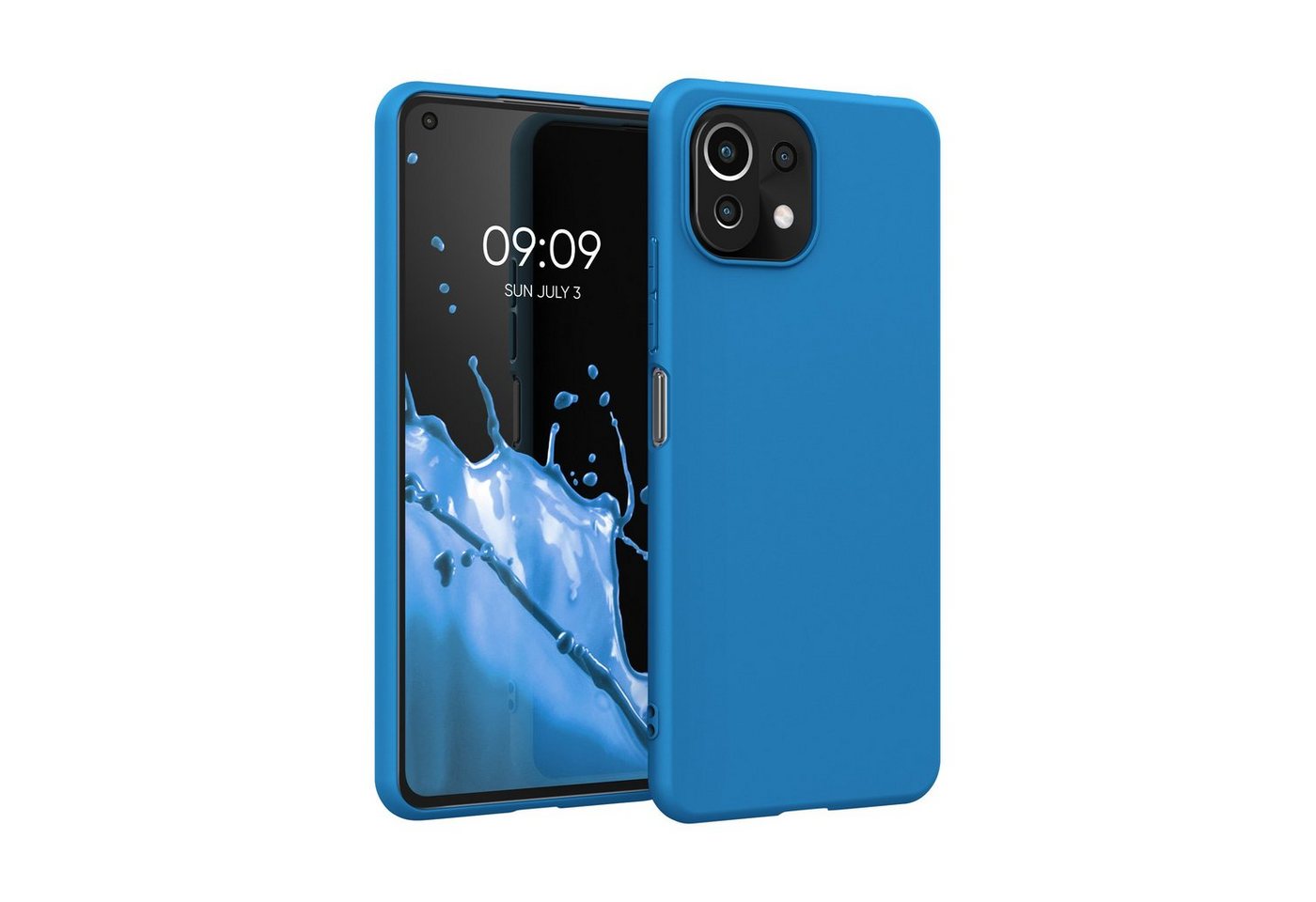 kwmobile Handyhülle Hülle für Xiaomi 11 Lite (5G) NE / Mi 11 Lite (5G), Hülle Silikon - Soft Handyhülle - Handy Case Cover von kwmobile